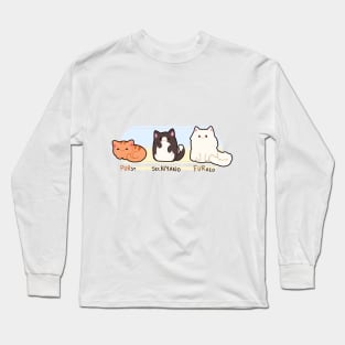 Counting in Cats Long Sleeve T-Shirt